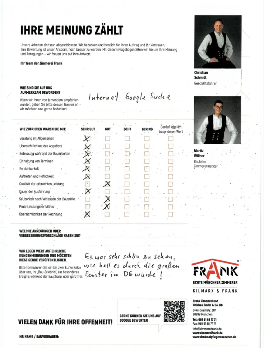 Kundenfeedback
